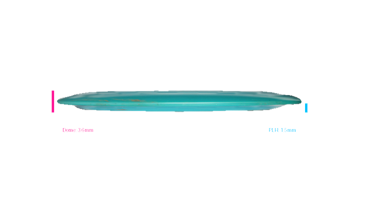 USED Westside Discs Tournament Giant Distance Driver Profile View