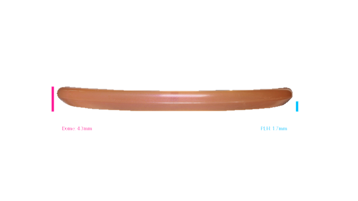 USED Discraft CryZtal FLX Zone Putter Profile View