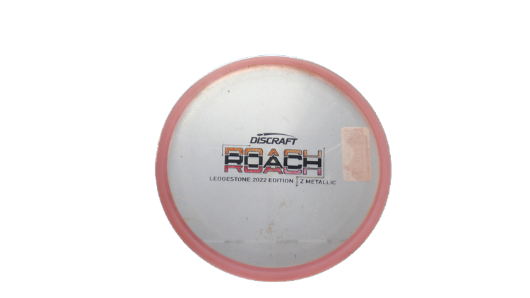 USED Discraft Z Metallic Roach Putter Front View