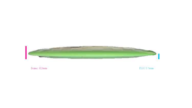 USED Latitude 64 Misprint Opto Ballista Distance Driver Profile View