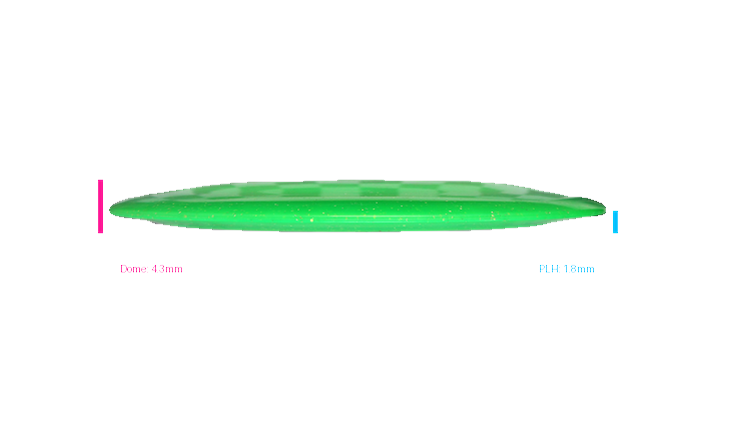 USED Innova Metal Flake Champion Destroyer Distance Driver Profile View