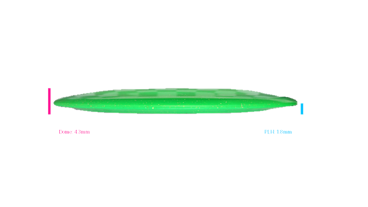 USED Innova Metal Flake Champion Destroyer Distance Driver Profile View