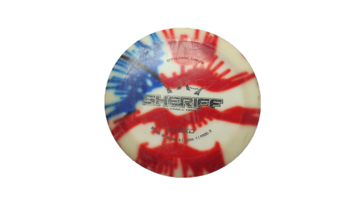 USED Dynamic Discs Lucid Sheriff Distance Driver Front View