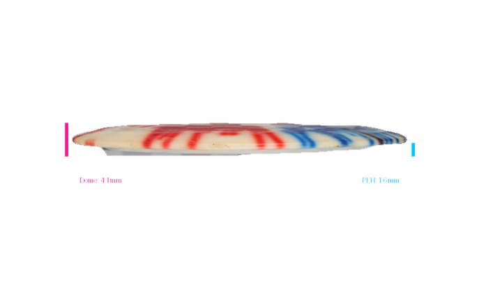 USED Dynamic Discs Lucid Sheriff Distance Driver Profile View