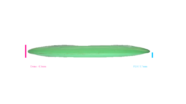 USED Discraft X Line Heat Fairway Driver Profile View