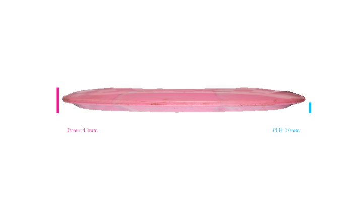 USED Discraft Paige Pierce Passion Fairway Driver Profile View