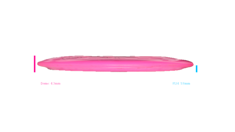 USED Dynamic Discs Lucid Maverick Fairway Driver Profile View