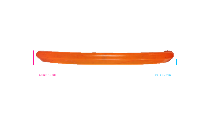 USED Discraft Cryztal Z Zone Putter Profile View