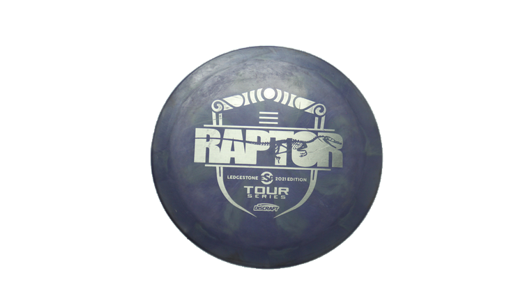 USED Discraft ESP Swirl Raptor Fairway Driver Front View