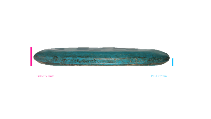 USED Discmania D-Line P2 Putter Profile View