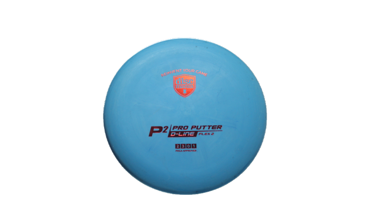 USED Discmania D-Line P2 Putter Front View