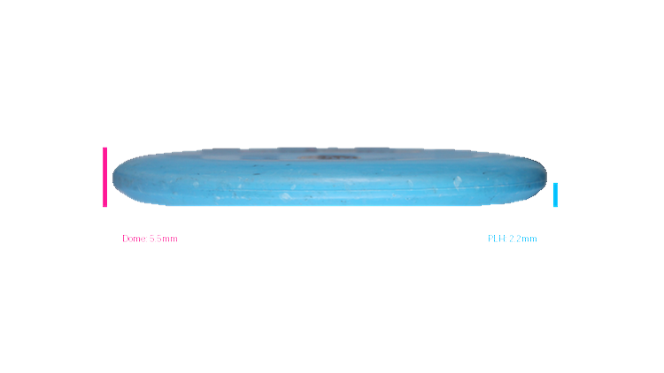 USED Discmania D-Line P2 Putter Profile View