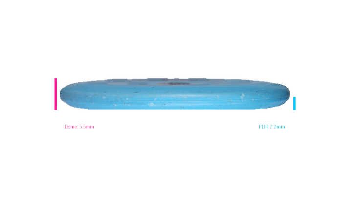 USED Discmania D-Line P2 Putter Profile View