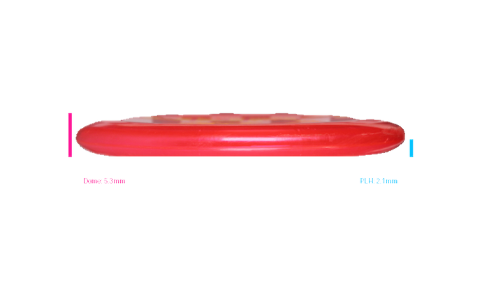 USED Discraft Z Metallic Luna Putter Profile View