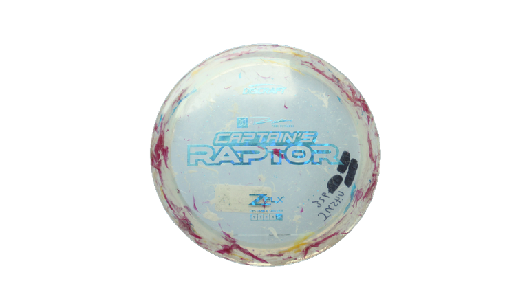 USED Discraft Jawbreaker Z FLX Captain's Raptor Fairway Driver Front View