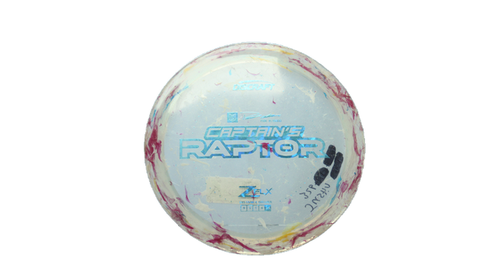 USED Discraft Jawbreaker Z FLX Captain's Raptor Fairway Driver Front View