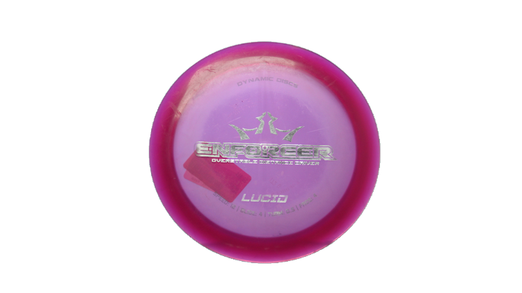 USED Dynamic Discs Lucid Enforcer Distance Driver Front View
