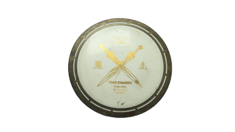 USED Yikun Tortoise line Twin Swords Distance Driver Front View