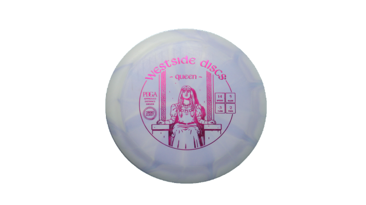USED Westside Discs Origio Burst Queen Distance Driver Front View