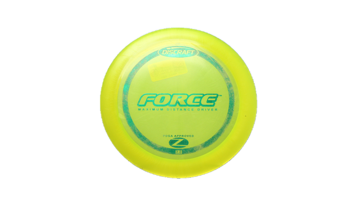 USED Discraft Z Force Distance Driver Front View