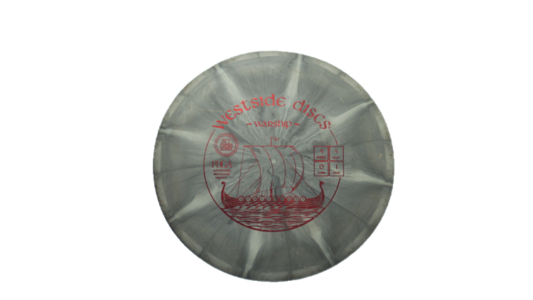 USED Westside Discs Origio Burst Warship Midrange Front View