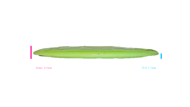 USED Latitude 64 Opto Glimmer Sapphire Distance Driver Profile View