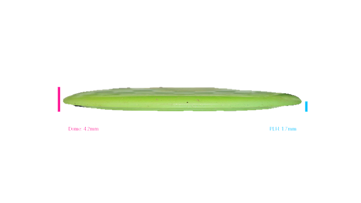 USED Latitude 64 Opto Glimmer Sapphire Distance Driver Profile View