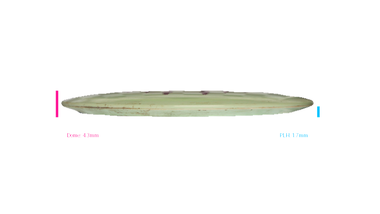 USED Discraft ESP Undertaker Fairway Driver Profile View