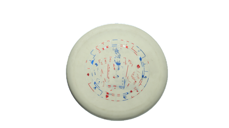 USED Pie Pan Discs Butter Line Bagger Putter Front View