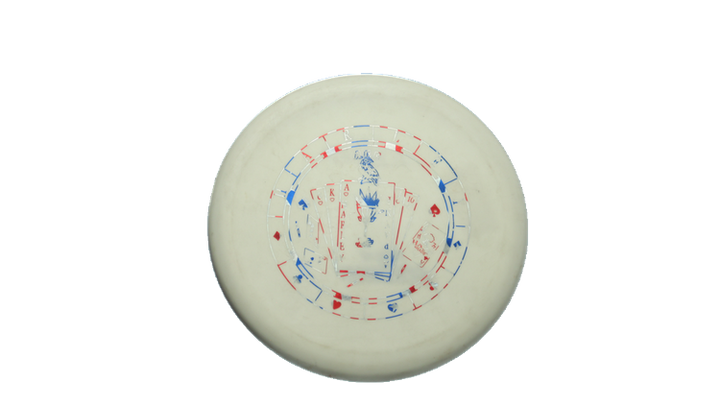 USED Pie Pan Discs Butter Line Bagger Putter Front View