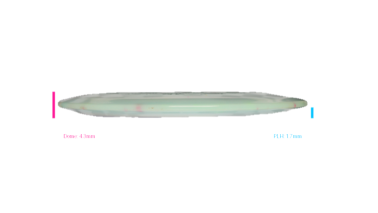 USED Infinite Splatter S-Blend Exodus Fairway Driver Profile View