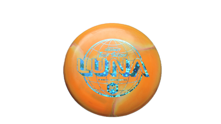 USED Discraft Paul McBeth ESP Swirl Colorshift Luna Putter Front View
