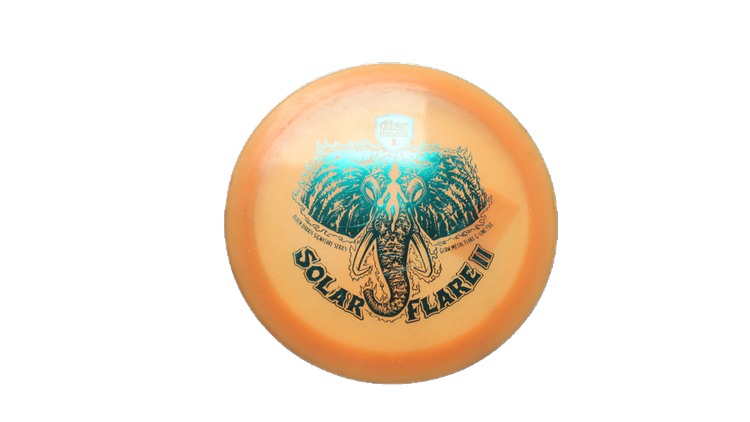 USED Discmania Glow Metal Flake C-Line FD3 Fairway Driver Front View