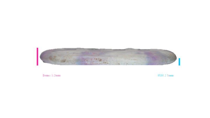 USED Discraft Putter Line Luna Putter Profile View