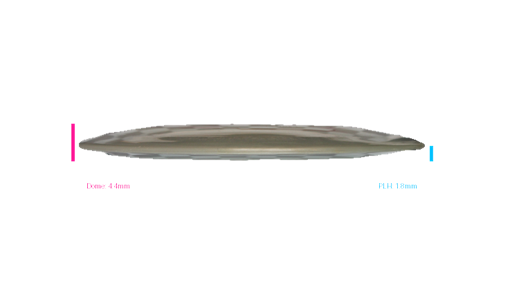 USED Pie Pan Discs Cherry Spire Distance Driver Profile View