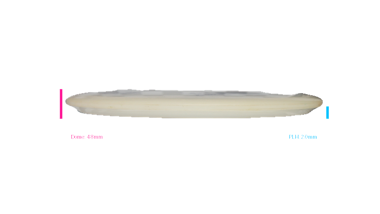 USED Dynamic Discs Lucid Emac Truth Midrange Profile View