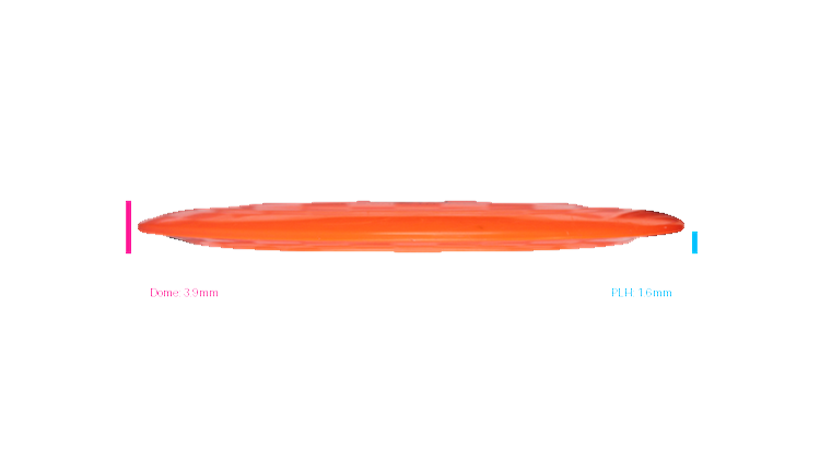 USED Discmania S-Line DD1 Distance Driver Profile View