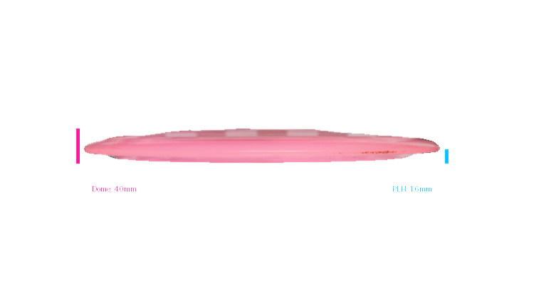USED Dynamic Discs Lucid Renegade Distance Driver Profile View
