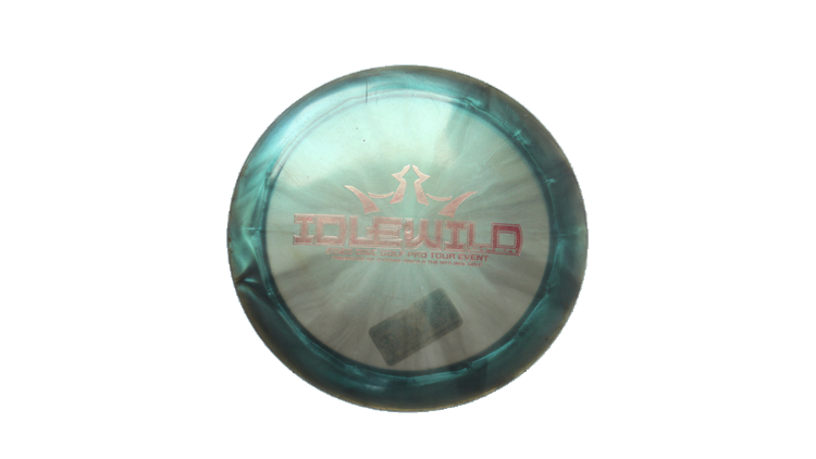 USED Dynamic Discs Lucid-Ice Chameleon Raider Distance Driver Front View
