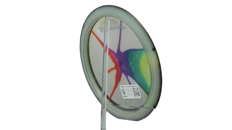 USED Discraft Z Fly Dye Avenger SS Distance Driver Back View