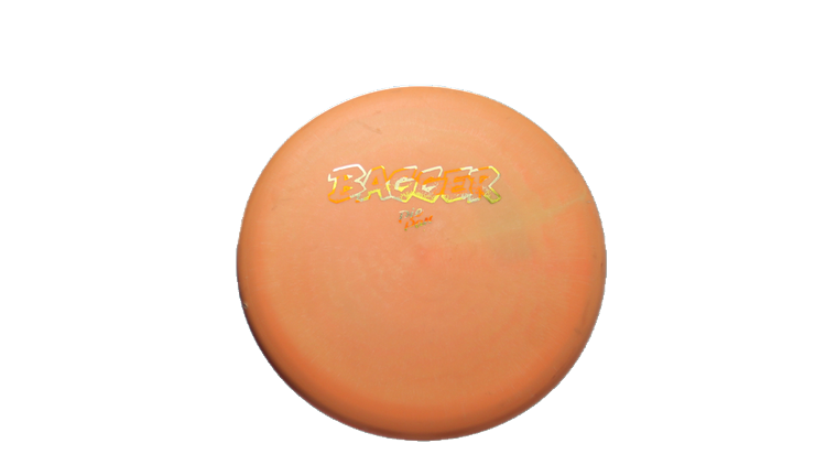 USED Pie Pan Discs Stick Butter Bagger Putter Front View