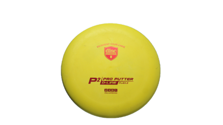USED Discmania Flex 2 D-Line P2 Putter Front View