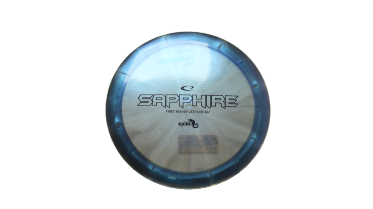 USED Latitude 64 Opto Chameleon Sapphire Distance Driver Front View