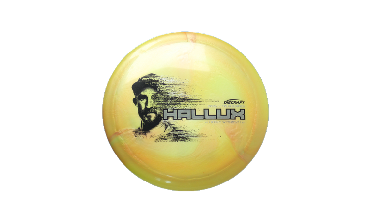 USED Discraft Tour Swirl ESP Hallux Distance Driver Front View