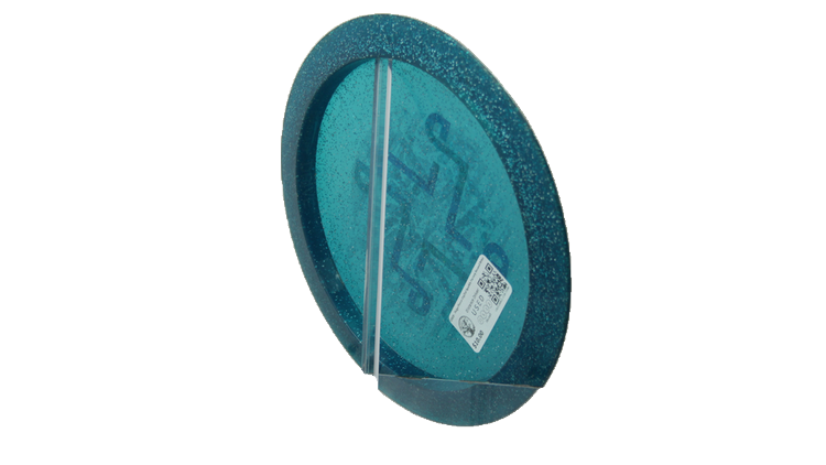 USED Discraft Paige Pierce CryZtal Sparkle Factory Second Drive Distance Driver Back View