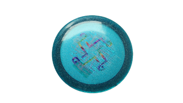 USED Discraft Paige Pierce CryZtal Sparkle Factory Second Drive Distance Driver Front View