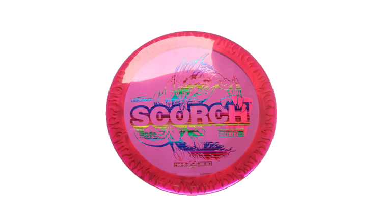 USED Discraft Fuzed Z Scorch Distance Driver Front View