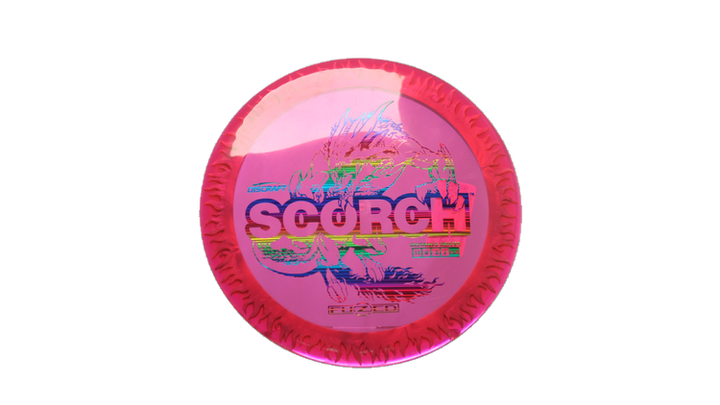 USED Discraft Fuzed Z Scorch Distance Driver Front View