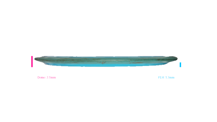 USED Axiom Neutron Fireball Fairway Driver Profile View