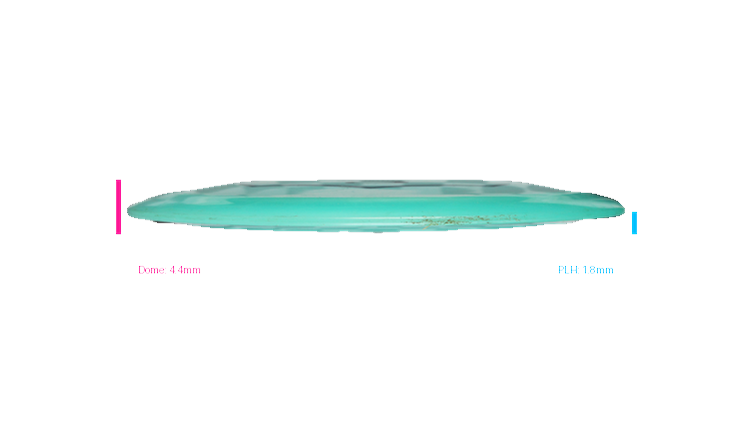 USED Latitude 64 Clear Grace Distance Driver Profile View